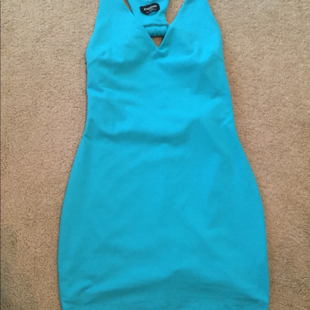 Bebe Blue Dress